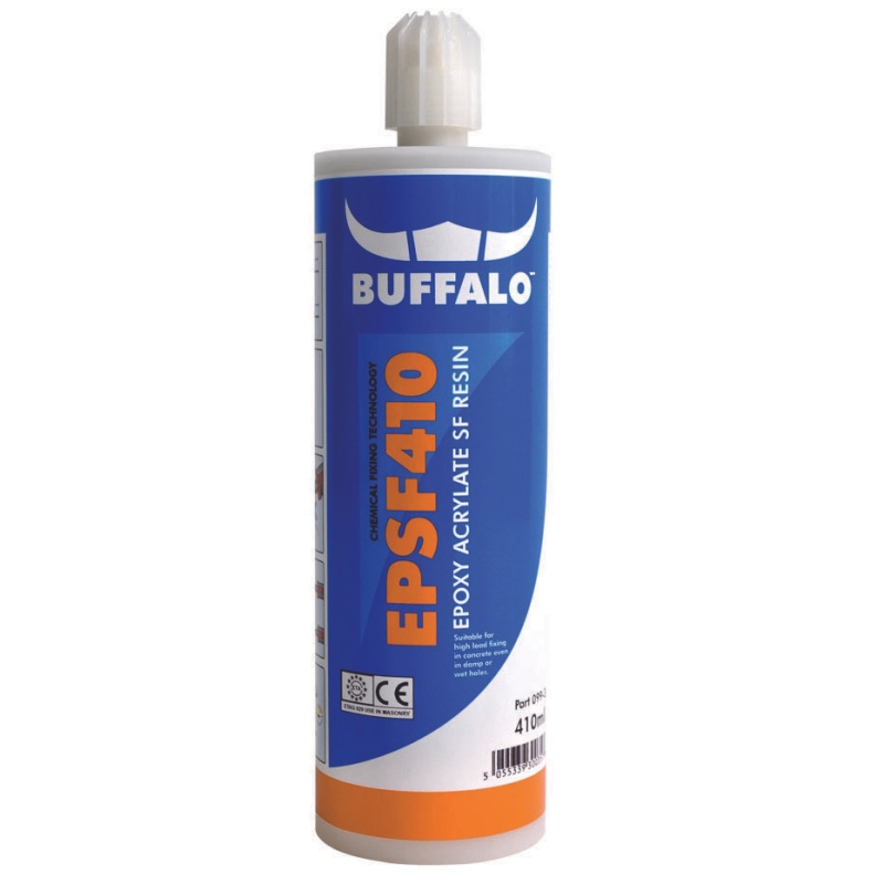 410ml EPSF410 Buffalo Styrene Free Epoxy Acrylate Resin Cartridge c/w 1 nozzle